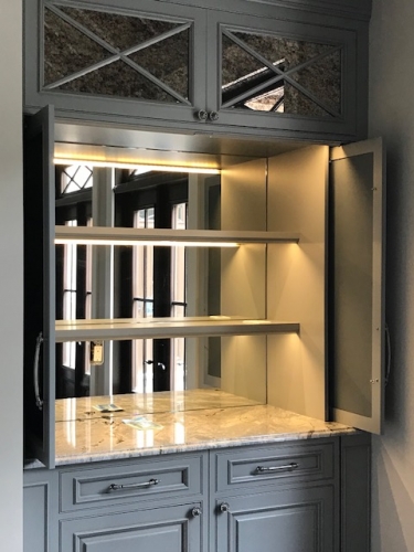 China cabinet mirrors