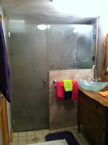 Shower door 47 